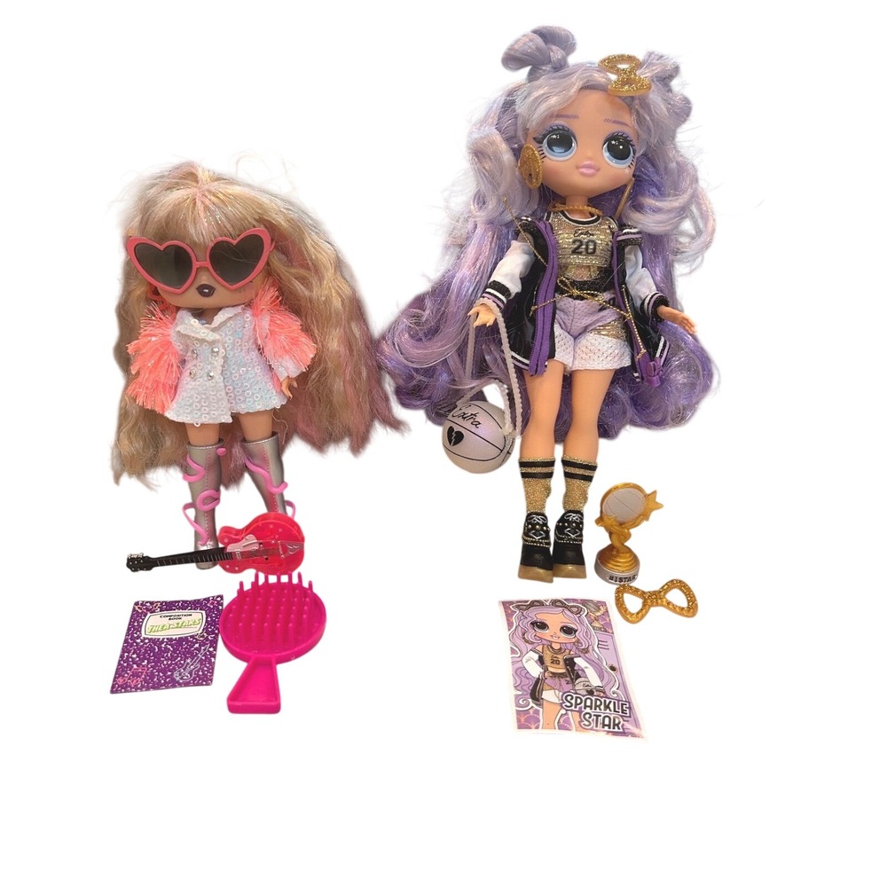 LOL Surprise OMG‎ Remix Jukebox DJ Doll With Accessories Purple Hair